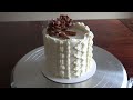 Buttercream KNIT SWEATER Cake Tutorial | 12 Days of Christmas Cakes