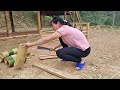 How To Make a Bamboo Bed, Homemade Living with Nature - Lý Thị Viện -Ep.11