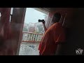 Hurricane Beryl Landfall Carriacou raw power 4k - Eye wall of category 4