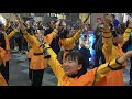 京都橘S.H.S. BAND 文化庁創立50周年記念パレード 2018.09.29