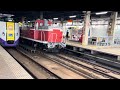 札幌駅 DE10-1691発車(空笛+電子ホーン)