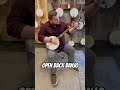 What’s the difference between an open back and a resonator banjo #banjo #bluegrass #beginnerbanjo