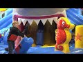 The biggest bouncy castle, moonwalk, bounce house in the world (official video)