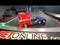 Optimus Prime Treadmill Racing + Unboxing 🚚🔥 Transformers