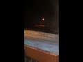 boiling water into snow