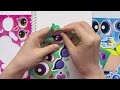 [ToyASMR] Decorate with Sticker Book The Powerpuff Girls Blossom Bubbles Buttercup