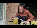 Harvest sugarcane | How to peel & squeeze sugarcane juice goes to market sell | Ly Thi Tam