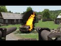 10 minutes ago! Russia's most advanced laser tank brutally bombards 470 Ukrainian tanks - ARMA 3