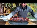 Divine Taste of Lamb Meat in Tandoor! Traditional Dish Of Azerbaijan