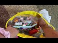 Receipts purse rummage! ASMR (Whispered version) Vinyl purse sounds with crinkly receipts!