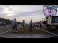 Еще одно видео преследования пьяного водителя-дальнобойщика (регистратор другого автомобиля)
