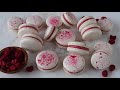 Vegan Raspberry Macarons