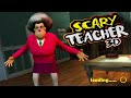 Scary Teacher 3D - Gameplay Walkthrough Part 10 - New Christmas Levels (iOS, Android)