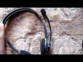Unboxing of Logitech H110 stereo PC headset!