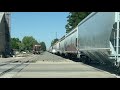 137 cars on the Idaho Northern and Pacific (INPR) 4600, 4603 New Plymouth, Idaho