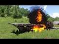 5 minutes ago! Russian troops brutally bombard 370 NATO tank convoys in Ukraine - ARMA 3