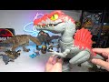 Jurassic World Chaos Theory Dinosaurs Toys & Scan Codes! Epic Attack Spinosaurus, T-Rex and more