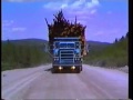 Biggest Pacific and Planetaire Logging Truck Domtar Mistassini Camp 2 1980