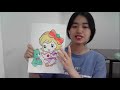 colorir A garota lendo ao lado do urso episódio 2