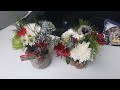 Christmas Bouquets for Mom