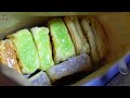 Delicious Charcoal Toast Bread AND Homemade Panda Kaya Spread  — MALAYSIA STREET FOOD