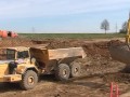 Komatsu PC340 + Volvo A35C