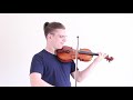 [practice along] 10 minutes warm-up for violin and viola, let's practice together!!