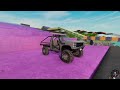 The ULTIMATE Stair Fall In BeamNG! Destructive Downhill Challenge!