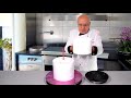 Stacking Cakes with CHOCOLATE DOWELS Tutorial | Yeners Cake Tips with Serdar Yener from Yeners Way