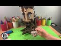 How To Make a Fantasy Model Fairy Treehouse ,Fairy Ornament