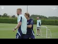 FIRST DAY BACK | Arteta welcomes Odegaard, White, Timber and Co back to Arsenal training