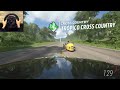 Rebuilding a Taxi into a Police Car + Chase | Forza Horizon 5 | Logitech g29 gameplay