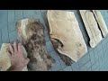 Распил на слэбы. WOODWORKING // Slabbing logs into Lumber // Chainsaw Mill