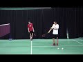 Singles Forehand High Serve - Badminton Coach Hendry Winarto