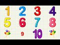 Learn To Count Numbers | 123 Counting | 1234 Number Train | Preschool & Kindergarten Education