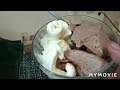 Мороженое из сметаны/домашнее мороженое из двух ингредиентов/вкусный десерт