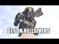 HELLDIVERS 2 Animation - GET ON HELLDIVERS