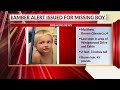 Ohio Amber Alert issued for 4-year-old boy