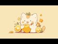 Chillin' cat 👑 lofi chill 【Cute lofi music mix】 🍪 study/aesthetic/chill/relax ♪
