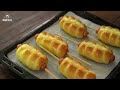 Fluffy & Soft, Sausage Cheese Corn Dog Bread Recipe :: Sausage Bread