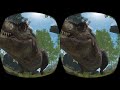 DINOSAUR Roller Coaster VR video