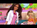 Barbie Doll Family Toddler Chelsea Get Well Routine