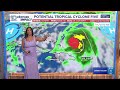 Potential tropical cyclone five forms, expected to turn out and go north