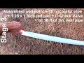 Easy SHALLOW WELL DRILLING Howto DiY drill 25 ft shallow well