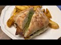 How to make Pesto Chicken Panini Sandwich - Better than any gourmet restaurant!