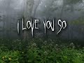 I Love you so (sped Up/nightcore)
