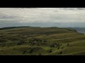 Stunning 4K Drone Footage Glenvale Waterfall to Loch Leven View - Sunny Day Turns Stormy in Scotland