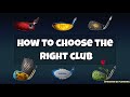 Golf Clash Guides - How to choose the right club