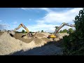 Big To Build Natural Swimming Pool with A Cat 320D And Volvo Excavator / Mountain Rock/