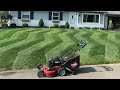 Mowing ZigZag Stripes (small lawn)